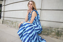 Load image into Gallery viewer, LOLLYS LAUNDRY SAMO MIDI DRESS BLUE