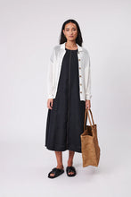 Load image into Gallery viewer, MARLOW SICILY LINEN DRESS BLACK