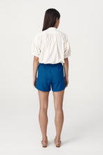 Load image into Gallery viewer, ROWIE SIMONE LINEN SHORTS COBALT BLUE