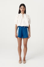 Load image into Gallery viewer, ROWIE SIMONE LINEN SHORTS COBALT BLUE