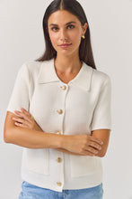 Load image into Gallery viewer, TUESDAY SOLAR CARDI WHITE