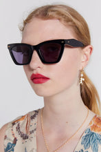 Load image into Gallery viewer, KAREN WALKER SUNGLASSES SPELLBOUND BLACK