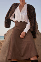 Load image into Gallery viewer, ZOE KRATZMANN STELLAR SKIRT MOCHA