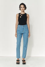 Load image into Gallery viewer, MARLE STRAIGHT LEG JEAN VINTAGE BLUE