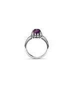 Load image into Gallery viewer, STOLEN GIRLFRIENDS CLUB SILVER BABY CLAW RING AMETHYST