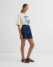 Load image into Gallery viewer, KOWTOW OUTLINE SHORTS INDIGO DENIM