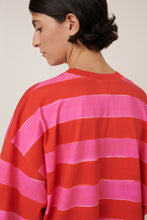 Load image into Gallery viewer, KOWTOW OVERSIZED BOXY TEE PAINTED STRIPE
