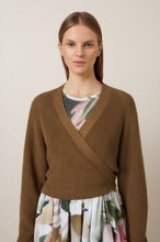 Load image into Gallery viewer, KOWTOW COMPOSURE CARDIGAN DARK SPICE