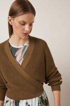 Load image into Gallery viewer, KOWTOW COMPOSURE CARDIGAN DARK SPICE