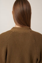 Load image into Gallery viewer, KOWTOW COMPOSURE CARDIGAN DARK SPICE