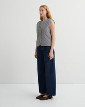 Load image into Gallery viewer, KOWTOW QUILTER VEST LANDSCAPE CHECK