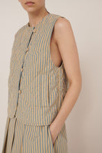 Load image into Gallery viewer, KOWTOW AXIS VEST DOUBLE PINSTRIPE