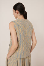 Load image into Gallery viewer, KOWTOW AXIS VEST DOUBLE PINSTRIPE