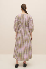 Load image into Gallery viewer, KOWTOW MELODY DRESS PINK TARTAN

