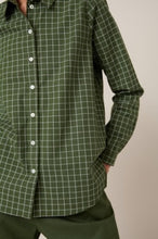 Load image into Gallery viewer, KOWTOW DAILY SHIRT FOREST GRID