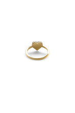 Load image into Gallery viewer, STOLEN GIRLFRIENDS CLUB GOLD HEART IS FULL MINI RING