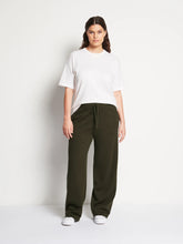 Load image into Gallery viewer, JULIETTE HOGAN LOUNGE WIDE TRACKPANT SPRUCE
