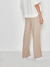 Load image into Gallery viewer, JULIETTE HOGAN LOUNGE WIDE TRACKPANT BISCUIT MARLE
