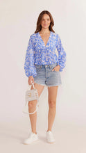 Load image into Gallery viewer, MINK PINK WAVERLY DRAWSTRING BLOUSE