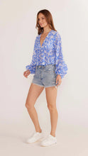 Load image into Gallery viewer, MINK PINK WAVERLY DRAWSTRING BLOUSE