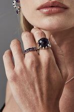 Load image into Gallery viewer, STOLEN GIRLFRIENDS CLUB SILVER HALO CLUSTER RING