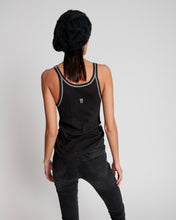 Load image into Gallery viewer, ONE TEASPOON JETT BLACK BOWER BIRD SINGLET