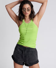 Load image into Gallery viewer, ONETEASPOON CYBER LIME OTS LOGO SINGLET