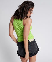 Load image into Gallery viewer, ONETEASPOON CYBER LIME OTS LOGO SINGLET