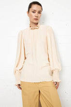 Load image into Gallery viewer, SECOND FEMALE FLAVUM BLOUSE PEARLED IVORY