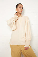 Load image into Gallery viewer, SECOND FEMALE FLAVUM BLOUSE PEARLED IVORY