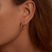 Load image into Gallery viewer, BY CHARLOTTE SILVER DEVOTION HOOPS