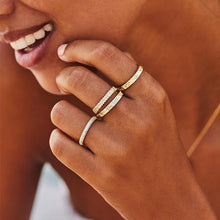 Load image into Gallery viewer, BY CHARLOTTE GOLD STARDUST RING