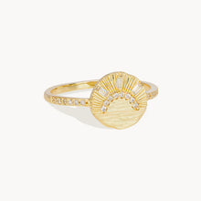 Load image into Gallery viewer, BY CHARLOTTE GOLD MY HEART IS GRATEFUL RING