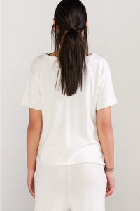 TAYLOR SOLACE TEE IVORY