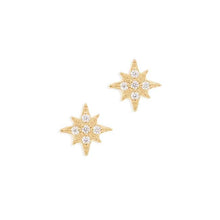Load image into Gallery viewer, BY CHARLOTTE GOLD STARLIGHT EARRINGS