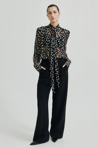 SECOND FEMALE DROP SHIRT BLACK