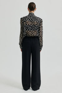 SECOND FEMALE DROP SHIRT BLACK