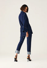 Load image into Gallery viewer, MOS THE LABEL SONIA DENIM TUNIC TOP DEEP INDIGO
