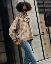 Load image into Gallery viewer, KAREN WALKER MONOGRAM CHUNKY CARDIGAN
