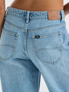 LEE MID BAGGY JEAN SKYLINE BLUE