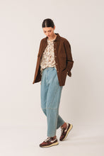 Load image into Gallery viewer, INDI &amp; COLD PRIMROSE TOP MARRON
