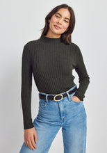 Load image into Gallery viewer, UNTOUCHED WORLD LUCIA FUNNEL NECK FOREST
