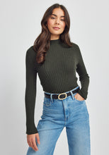 Load image into Gallery viewer, UNTOUCHED WORLD LUCIA FUNNEL NECK FOREST
