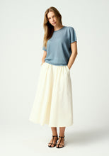 Load image into Gallery viewer, UNTOUCHED WORLD HAZE KNIT TEE MOONSTONE
