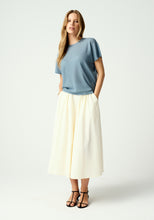 Load image into Gallery viewer, UNTOUCHED WORLD HAZE KNIT TEE MOONSTONE
