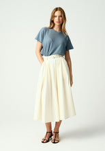 Load image into Gallery viewer, UNTOUCHED WORLD HAZE KNIT TEE MOONSTONE
