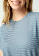 Load image into Gallery viewer, UNTOUCHED WORLD HAZE KNIT TEE MOONSTONE
