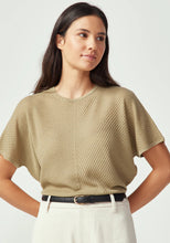 Load image into Gallery viewer, UNTOUCHED WORLD HAZE KNIT TEE ALOE
