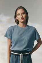 Load image into Gallery viewer, UNTOUCHED WORLD HAZE KNIT TEE MOONSTONE
