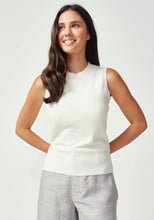 Load image into Gallery viewer, UNTOUCHED WORLD ARLEE SINGLET WHITE LINEN
